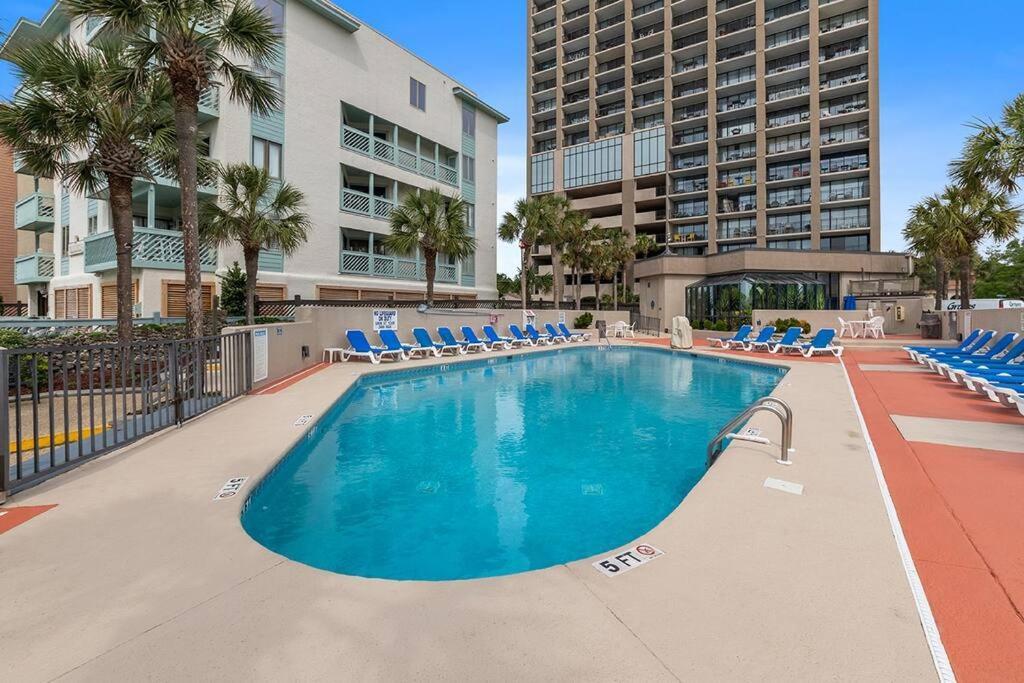 Cabana Palms - Oceanfront Renovated King Bed Sauna Myrtle Beach Eksteriør billede