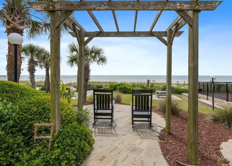 Cabana Palms - Oceanfront Renovated King Bed Sauna Lejlighed Myrtle Beach Eksteriør billede